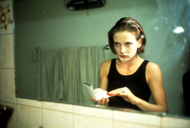 Amanda in the Mirror (1992) by Nan Goldin