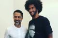Mahmoud Abdul-Rauf with Colin Kaepernick 