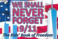 Cover of the coloring book "We shall never forget 9/11"